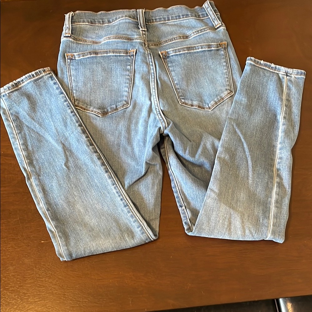 J. Crew 10” High-Rise Skinny Blue Jeans - Picture 7 of 9